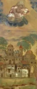 cuadros religiosos de nácar Antiguos