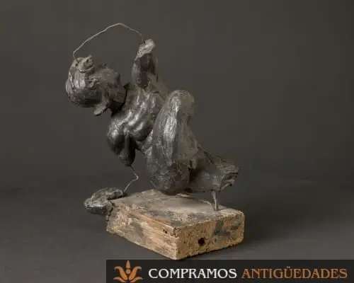 Escultura de cera antigua