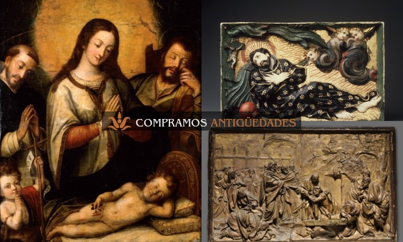 Anticuario religioso, Compra Venta de Antigüedades religiosas en Coruña, cuadros, pinturas y figuras, comprador de antigüedades religiosas en Coruña